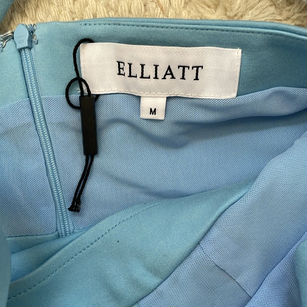 Elliatt Tuning Halter Neck Column Gown - Picture 6 of 7